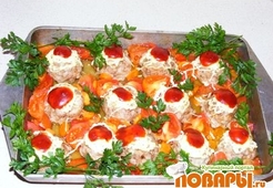 Тефтели с овощами