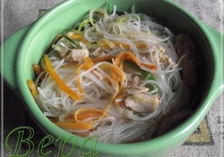 Рецепт: Фунчоза (китайский салат)