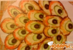 Закуска "Павлиний хвост"