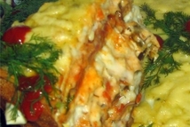 Шаг 8: готовый пирог освобождаем от формочки, …