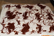 Шаг 3: Получаем такое узорчатое,красивое тесто.