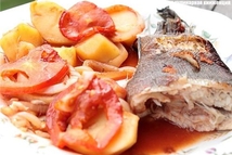 Шаг 4: Получается немного пикантная рыба с …