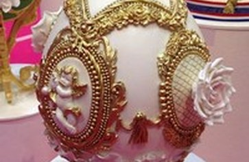 Торты в виде яиц Фаберже