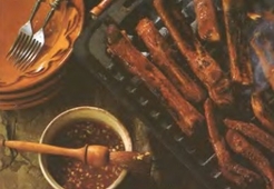 Жареные свиные ребрышки