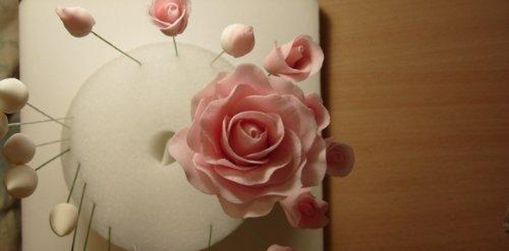 Шаг №22 МК Роза на проволоке от Учредительница