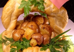 Рецепт: Лукошко с грибами