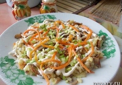 Рецепт: Салат "Импровизация"