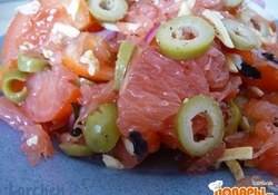 Рецепт: Салат "Привет с Кипра"
