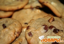 Печенье с кусочками шоколада