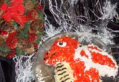 Салат "Сказочный Дракоша"