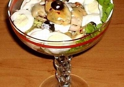 Рецепт: Салат "Морской коктейль"