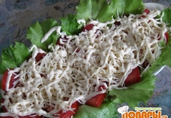 Помидоры с сыром 