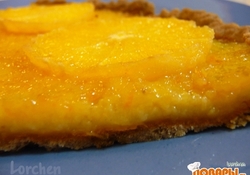 Рецепт: Пирог "Апельсиновый рай"