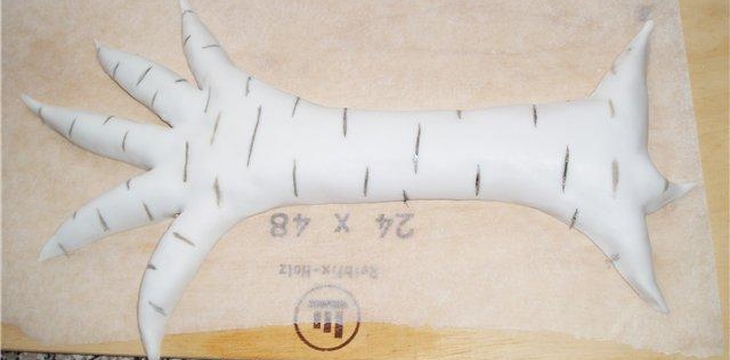 Шаг №4 МК Берёза от Larissa3