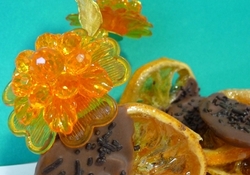 Рецепт: Карамелизованные лимоны в шоколаде