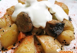 Жаркое с грибами