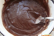 Шаг 3: Пока коржи остывали готовила крем: …