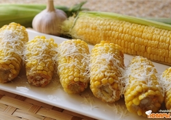 Рецепт: Молодая кукурузка Фри