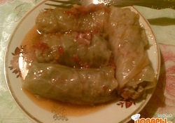 Рецепт: Голубцы (келем долмасы)