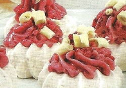 Рецепт: Меренги с кремом