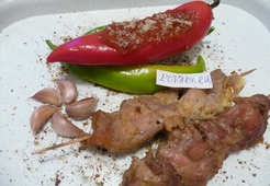 Красная грузинская аджика