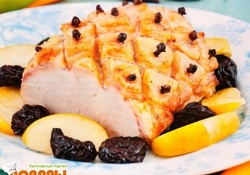 Рецепт: Глазированная свинина