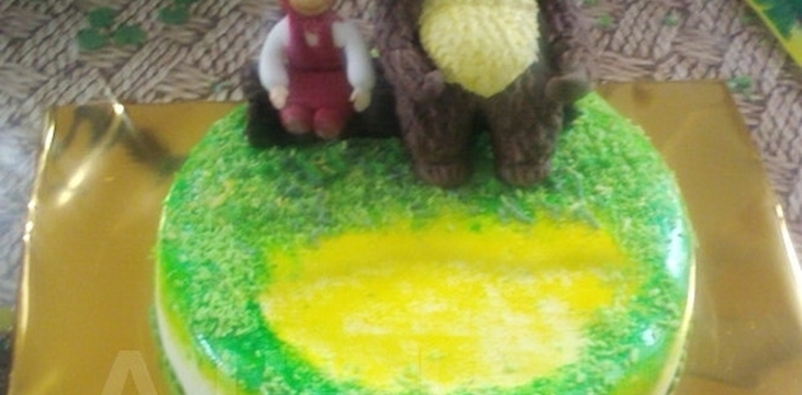 Шаг №40 Маша и Медведь от alizka