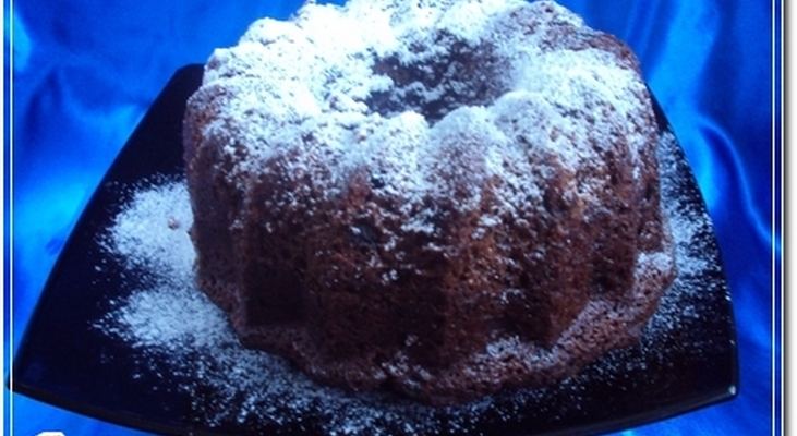 Постный сочный кекс