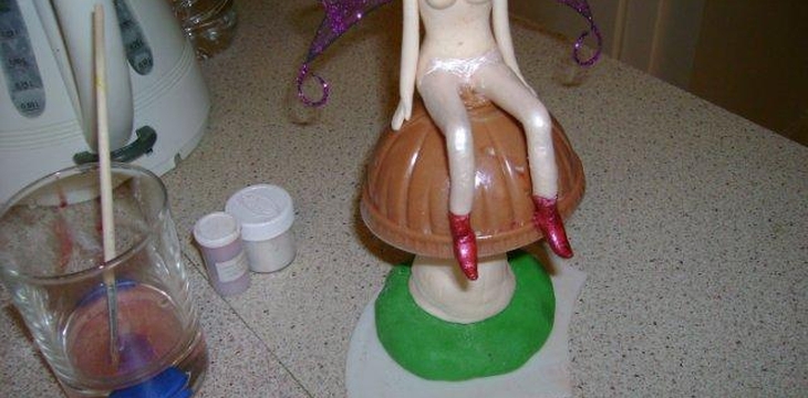 Шаг №9 МК Лесная фея от Annula