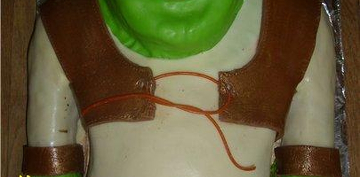 Шаг №12 МК Шрек от OljaN