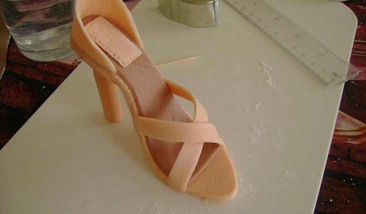 Туфелька из мастики 2 от Annula