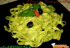 Тальятелле с соусом песто