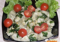 Ньокки со щавелем