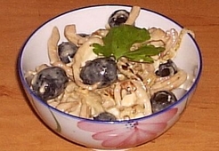 Кальмары с ананасом