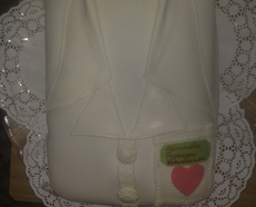 Рецепт: Тортик к "Дню медика" для подруги