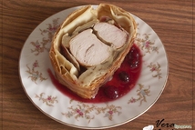 Шаг 3: Накрыть оставшейся начинкой и свободными …