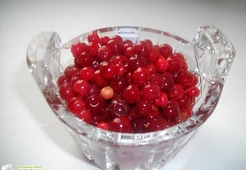 Моченая брусника