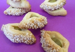 Рецепт: Печенье с оливками