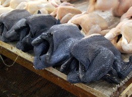 Темная сторона кулинарии - Черная курица!