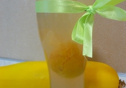 Рецепт: Компот из кабачков и сливы