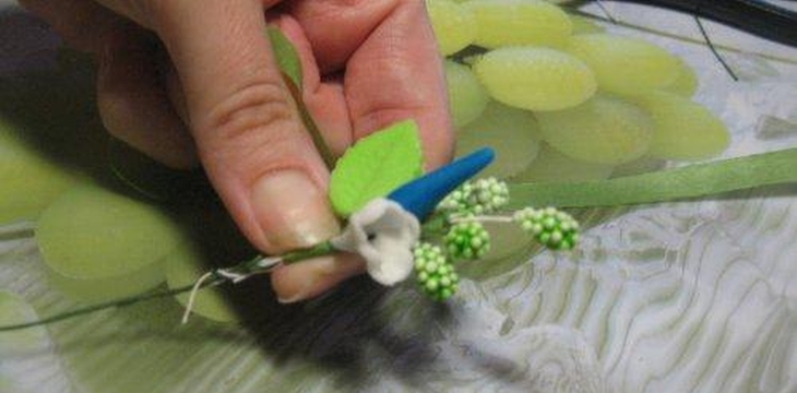 Шаг №25 МК Букетик от ивановна