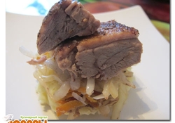 Рецепт: Пекинская утка с квашенной капустой