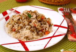  Гарнир из маша и риса 