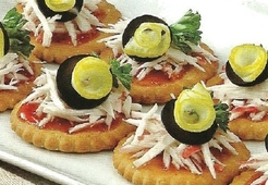 Крекеры с крабовым мясом