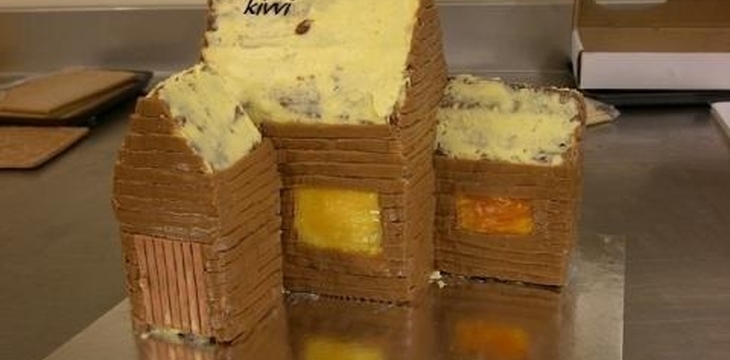 Шаг №4 МК Торт Домик от Kivvi 