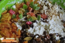 Шаг 2: Также измельчить орехи. По желанию …