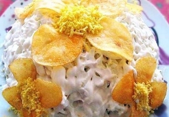 Салат  "Орхидея"