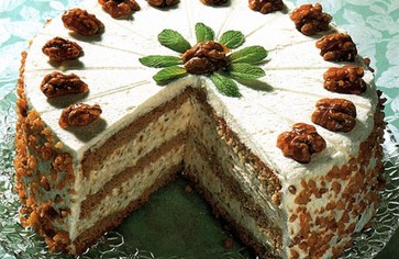 Как украсить домашний торт