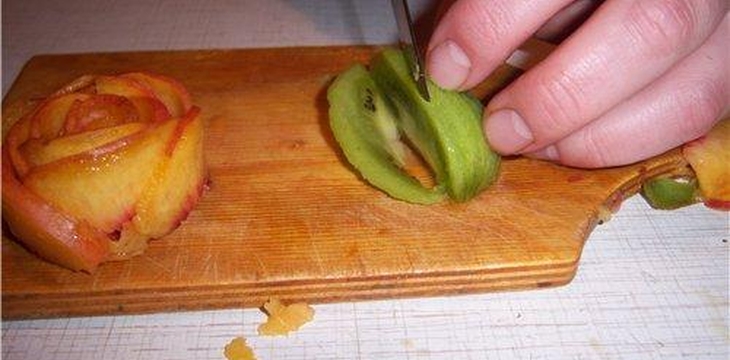 Шаг №5 МК Розы и листочки от yayagm