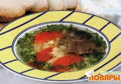 Суп острый с картофелем и рисом